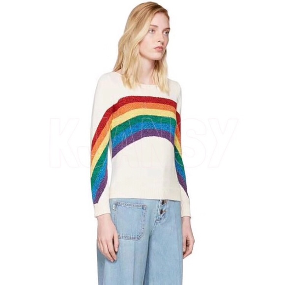 Rainbow Sweater Top - Picture 4 of 8